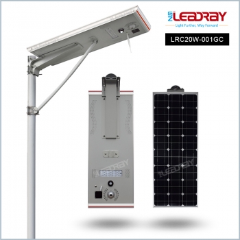 20W 无线CCTV监控一体化太阳能路灯